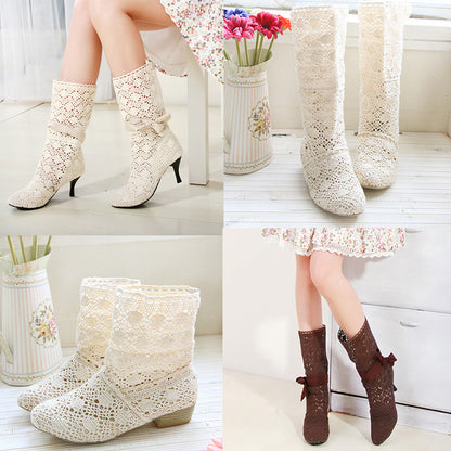 Vintage inspirierte Orthopädische Stiefel