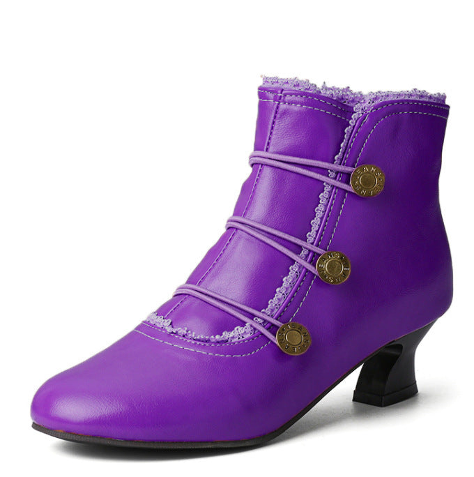 Klassische Orthopädische Stiefel mit zeitlosem Stil