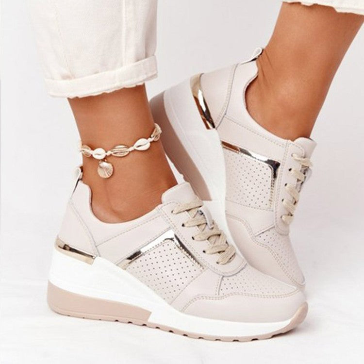 MW | Spitze Schuhe Sportschuhe Plattform Keil