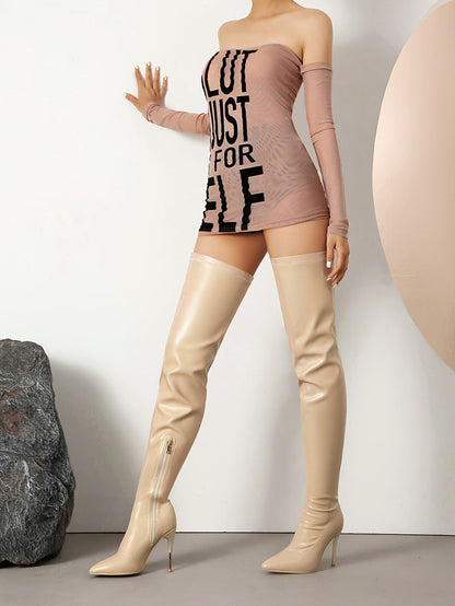 Anmutige Orthopädische Stiefel für modernen Look