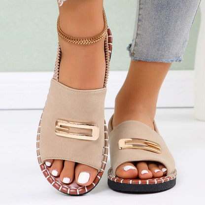 Vintage inspirierte Orthopädische Sandalen