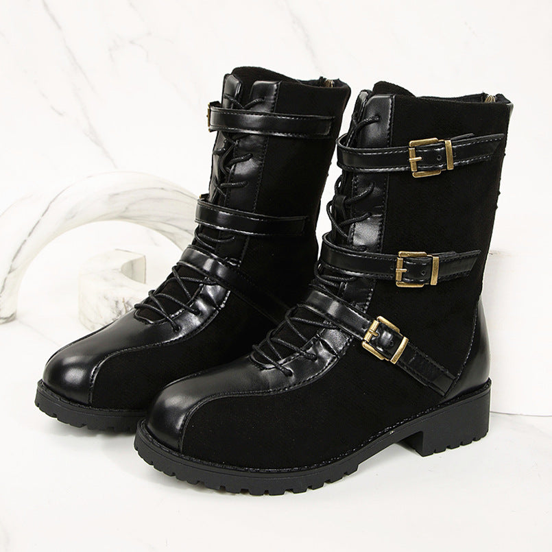 Vintage inspirierte Orthopädische Stiefel