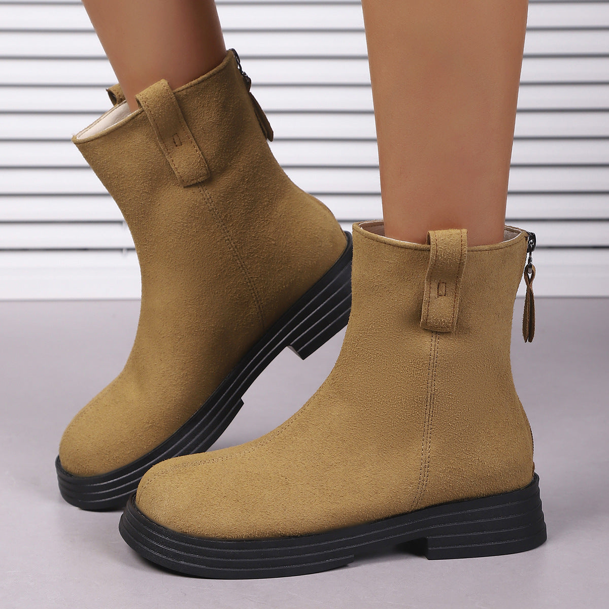 Vintage inspirierte Orthopädische Stiefel