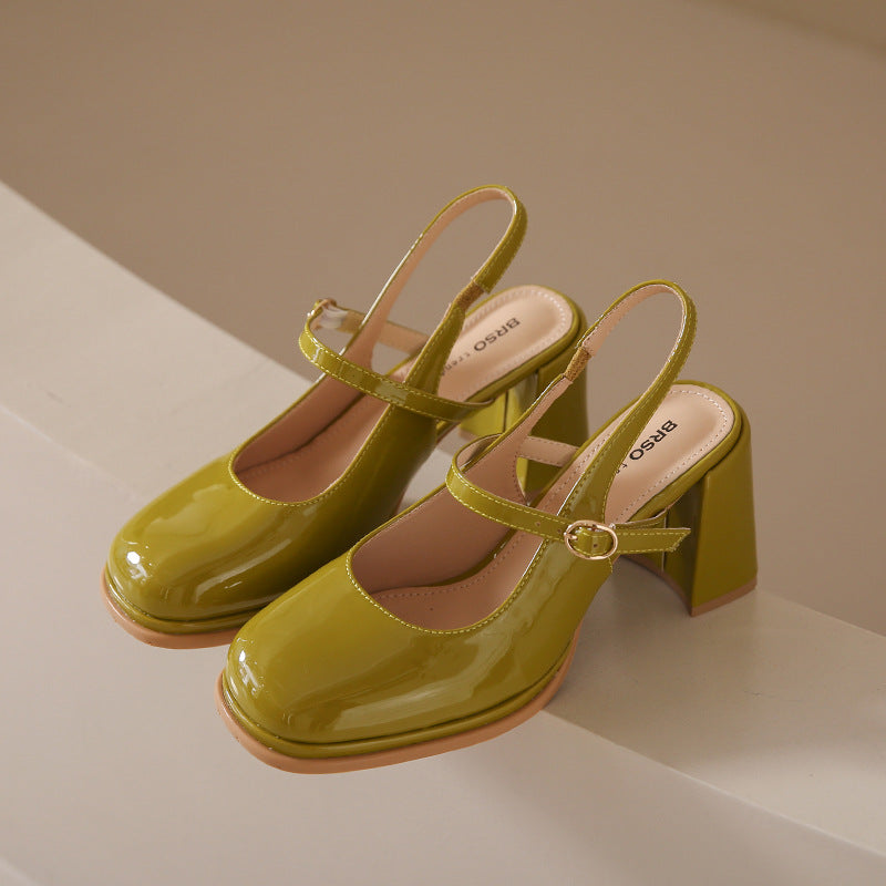 MW | Elegante klassische Damenschuhe mit Absatz