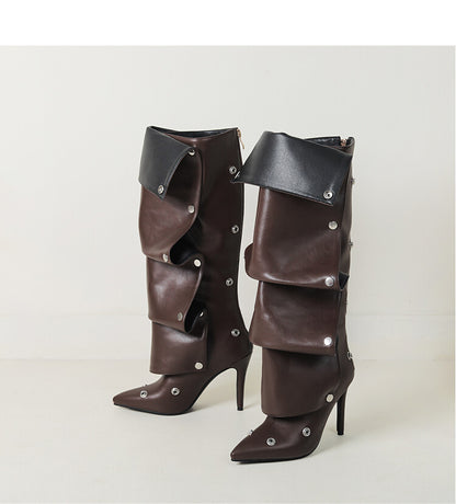 Schicke Orthopädische Stiefel mit einzigartigem Design
