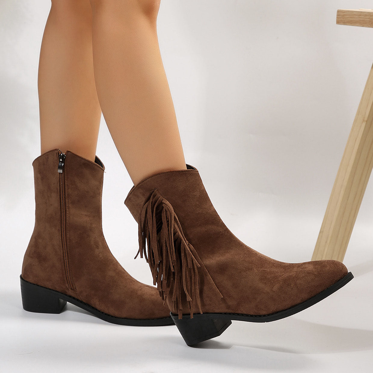 Vintage inspirierte Orthopädische Stiefel