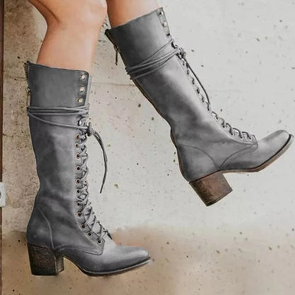 Anmutige Orthopädische Stiefel für modernen Look