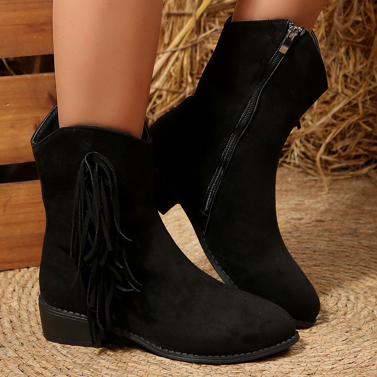 Klassische Orthopädische Stiefel mit zeitlosem Stil