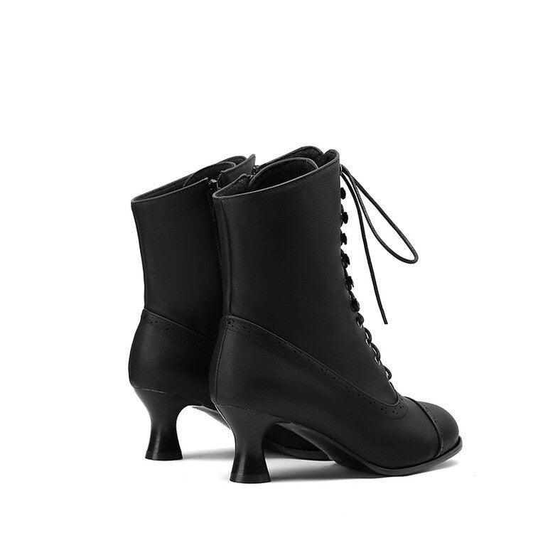 Vintage inspirierte Orthopädische Stiefel