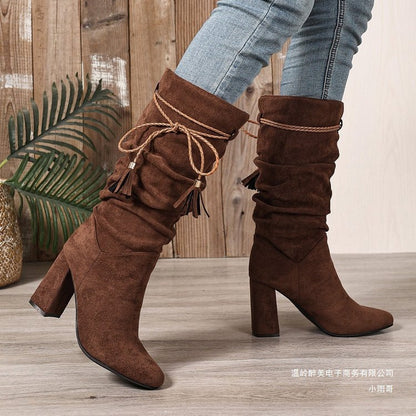 Klassische Orthopädische Stiefel mit zeitlosem Stil