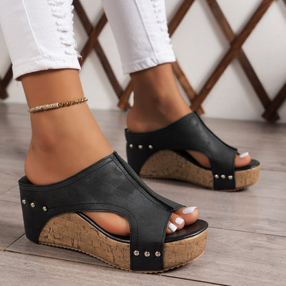 Vintage inspirierte Orthopädische Sandalen