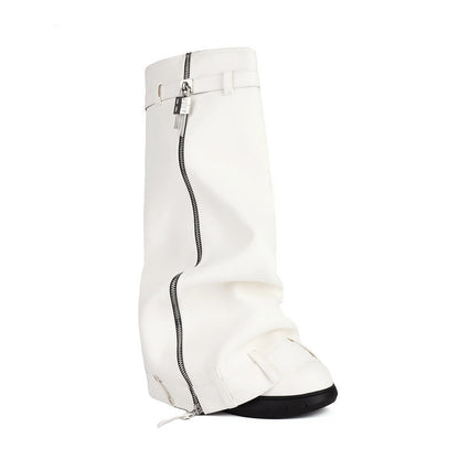 Vintage inspirierte Orthopädische Stiefel