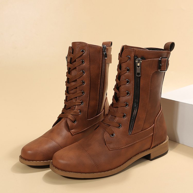 Anmutige Orthopädische Stiefel für modernen Look