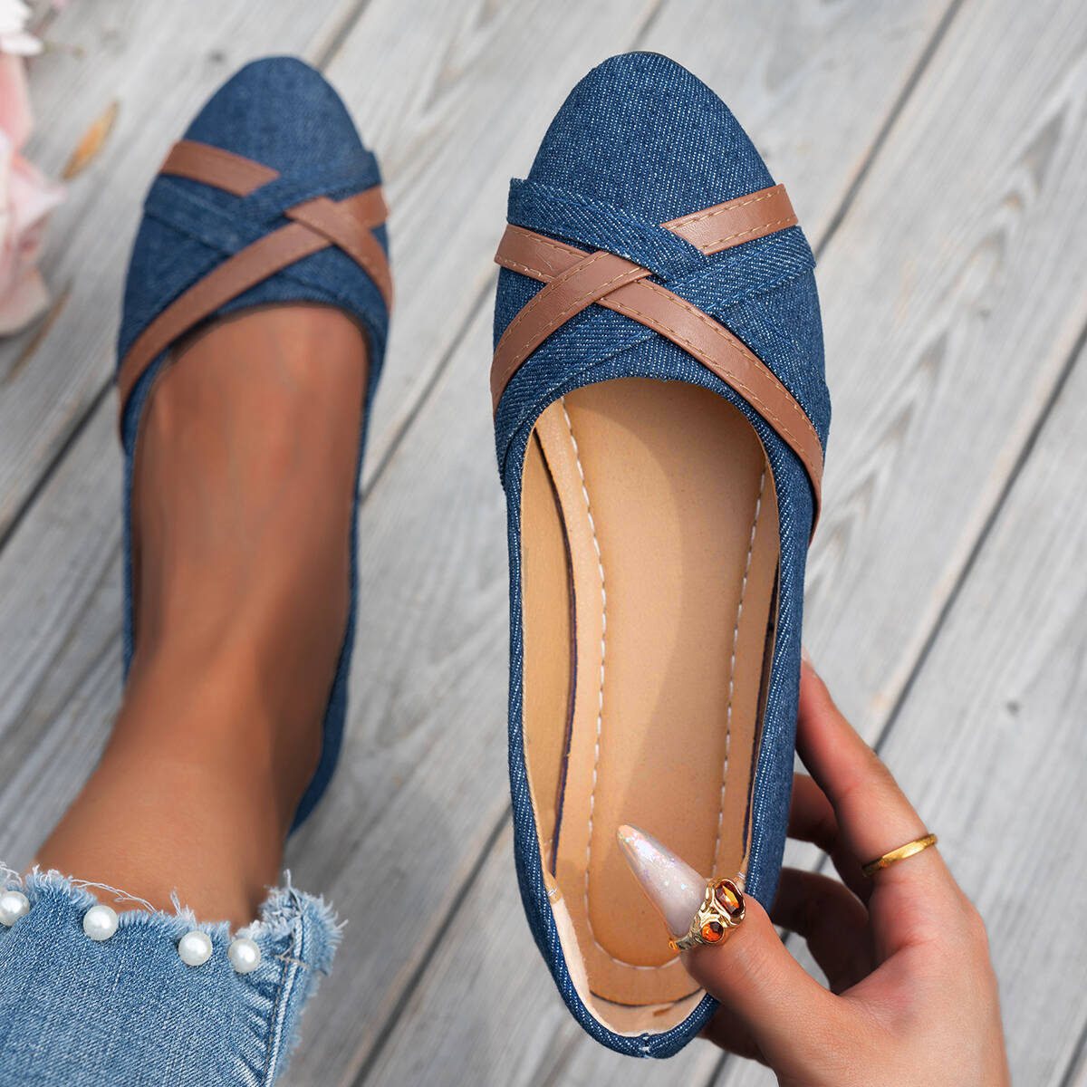 Vintage inspirierte Orthopädische Schuhe