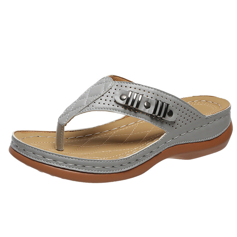 Klassische Orthopädische Sandalen mit zeitlosem Stil