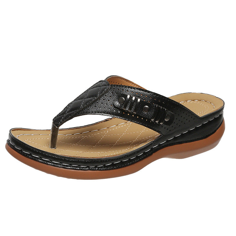Klassische Orthopädische Sandalen mit zeitlosem Stil