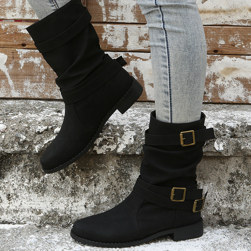 Anmutige Orthopädische Stiefel für modernen Look