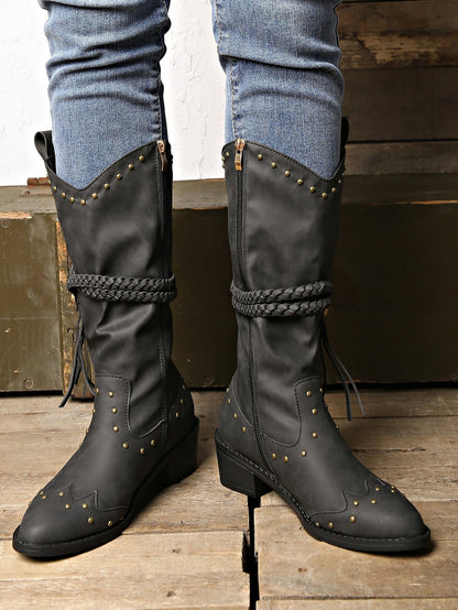 Klassische Orthopädische Stiefel mit zeitlosem Stil