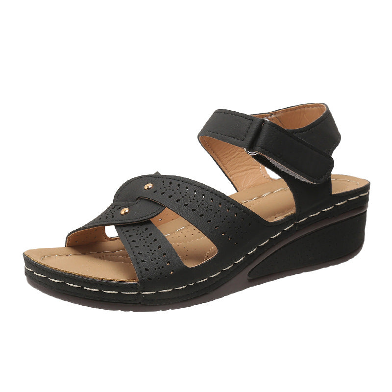 Vintage inspirierte Orthopädische Sandalen