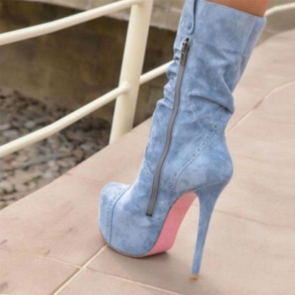 Anmutige Orthopädische Stiefel für modernen Look