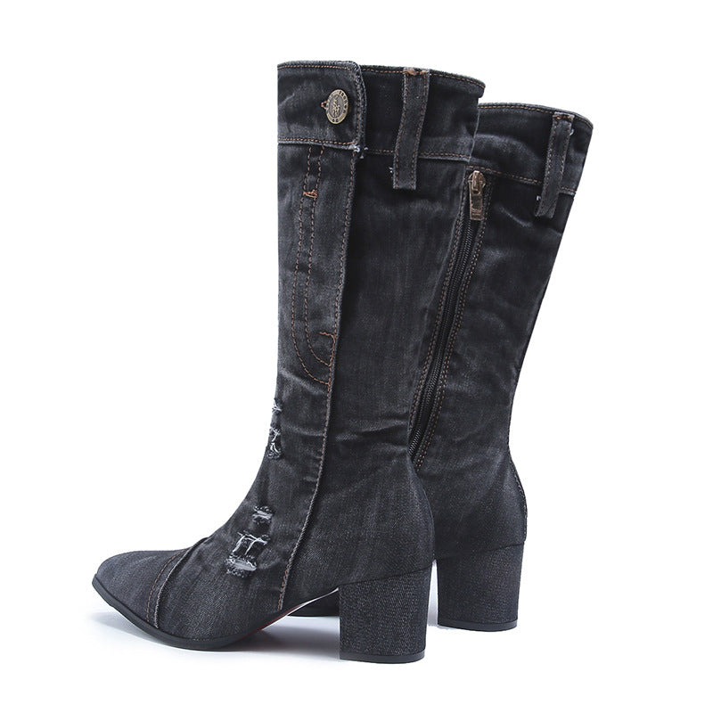 Schicke Orthopädische Stiefel mit einzigartigem Design