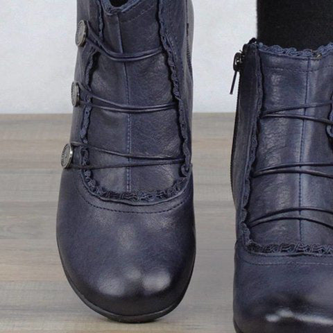 Klassische Orthopädische Stiefel mit zeitlosem Stil
