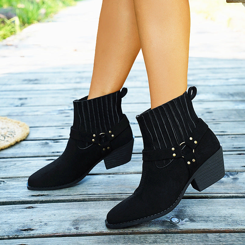 Anmutige Orthopädische Stiefel für modernen Look