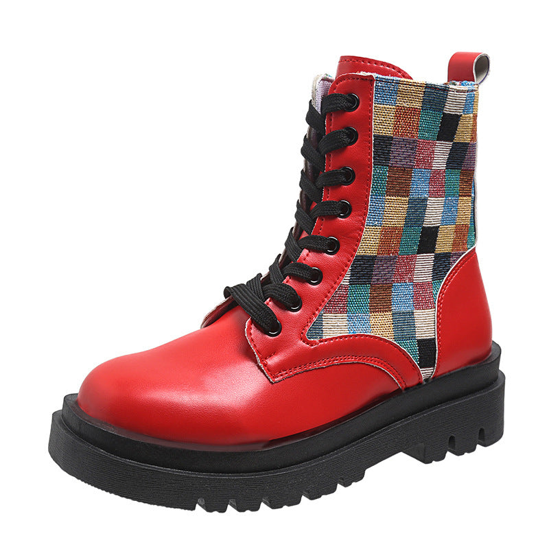 Vintage inspirierte Orthopädische Stiefel