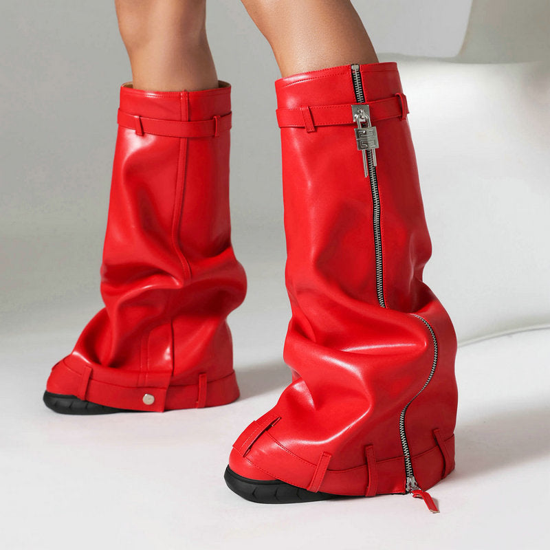 Anmutige Orthopädische Stiefel für modernen Look