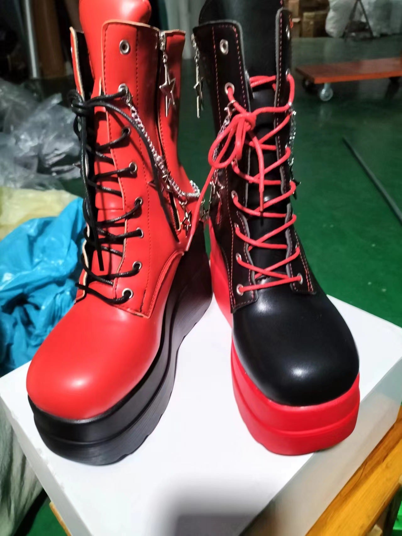 Klassische Orthopädische Stiefel mit zeitlosem Stil