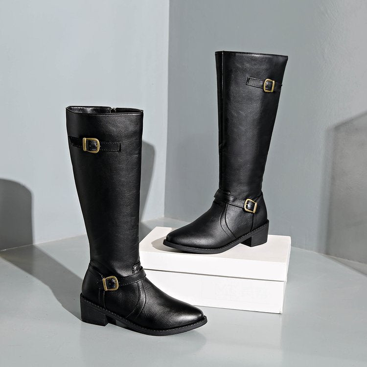 Klassische Orthopädische Stiefel mit zeitlosem Stil