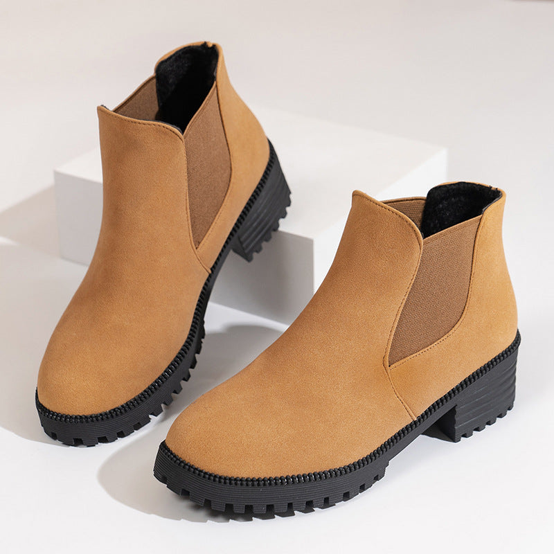 Klassische Orthopädische Stiefel mit zeitlosem Stil