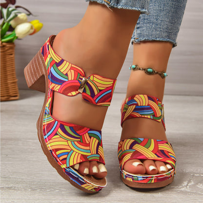 Klassische Orthopädische Sandalen mit zeitlosem Stil