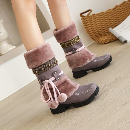 Vintage inspirierte Orthopädische Stiefel