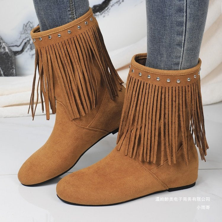Vintage inspirierte Orthopädische Stiefel