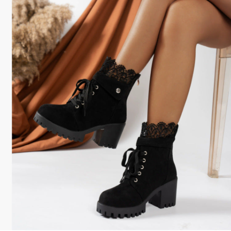 Klassische Orthopädische Stiefel mit zeitlosem Stil