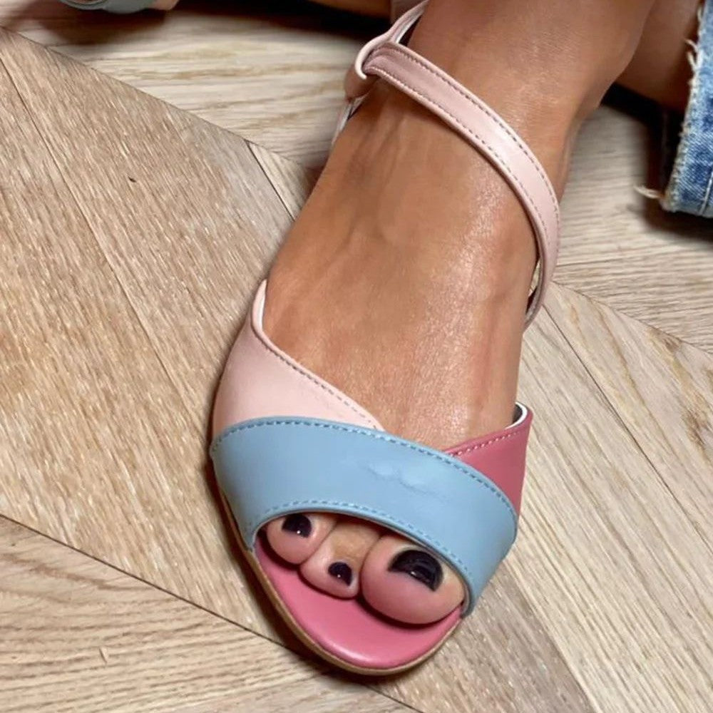 Vintage inspirierte Orthopädische Sandalen