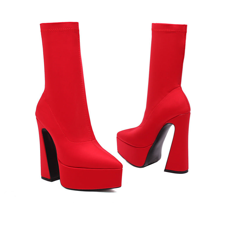 Anmutige Orthopädische Stiefel für modernen Look