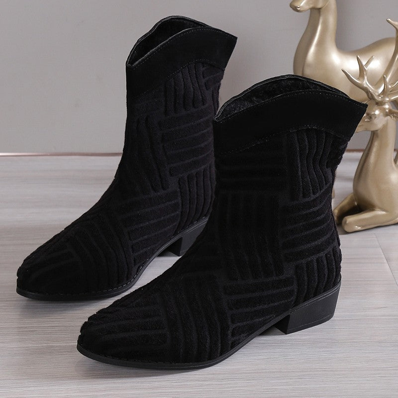 Klassische Orthopädische Stiefel mit zeitlosem Stil