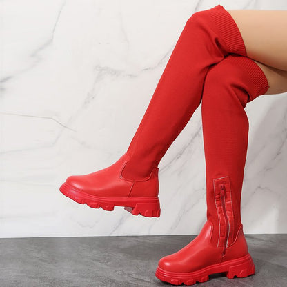 Vintage inspirierte Orthopädische Stiefel