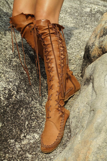 Anmutige Orthopädische Stiefel für modernen Look