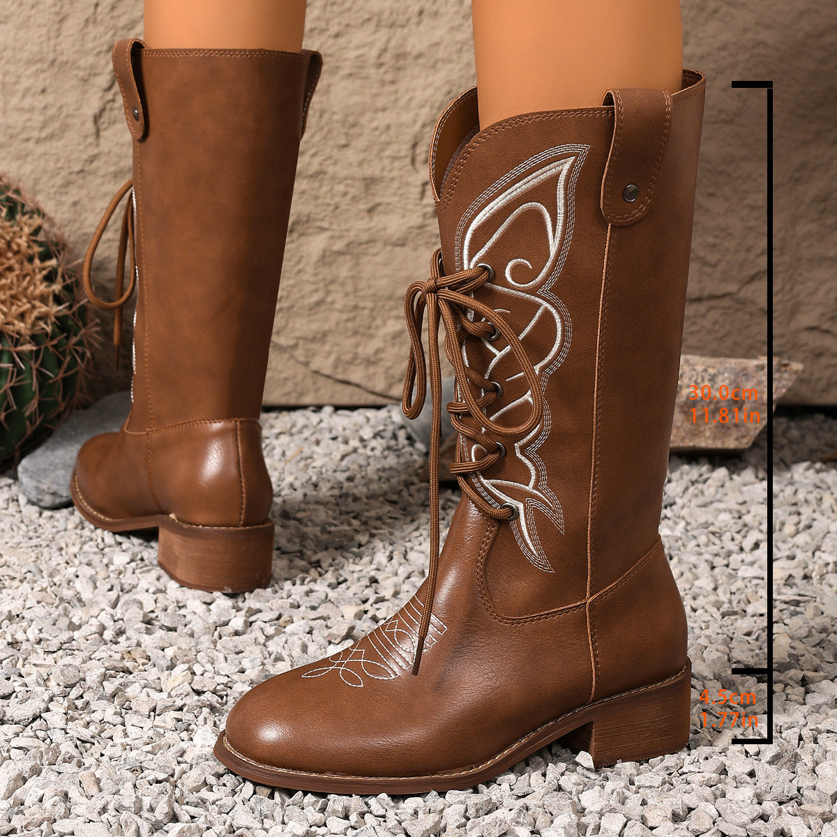 Schicke Orthopädische Stiefel mit einzigartigem Design