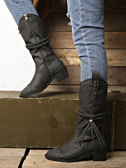 Klassische Orthopädische Stiefel mit zeitlosem Stil