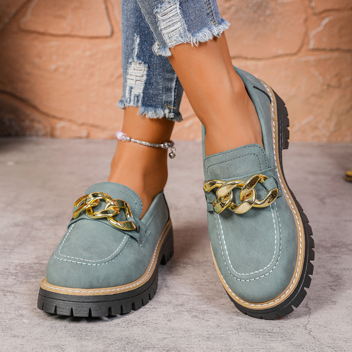 Vintage inspirierte Orthopädische Schuhe