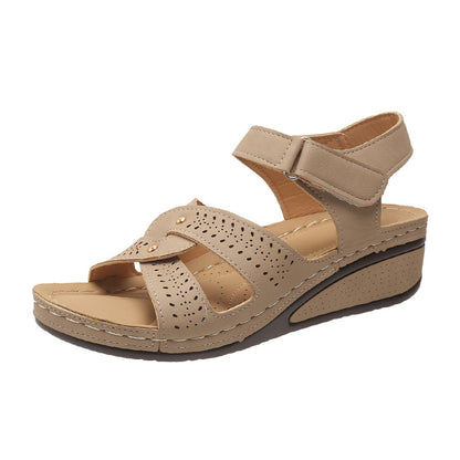 Vintage inspirierte Orthopädische Sandalen