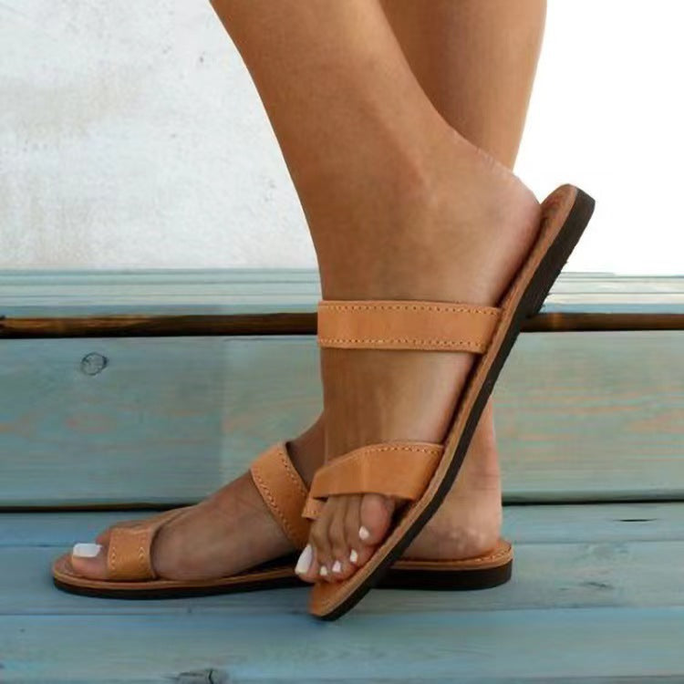 Vintage inspirierte Orthopädische Sandalen