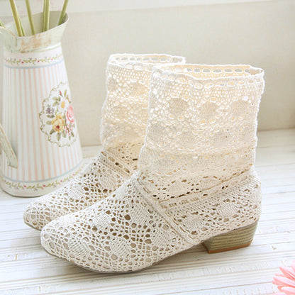 Vintage inspirierte Orthopädische Stiefel