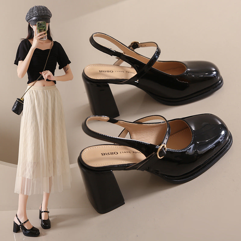 MW | Elegante klassische Damenschuhe mit Absatz