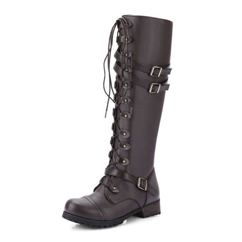 Vintage inspirierte Orthopädische Stiefel