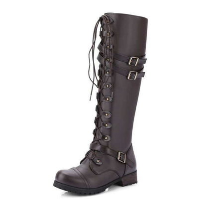 Vintage inspirierte Orthopädische Stiefel